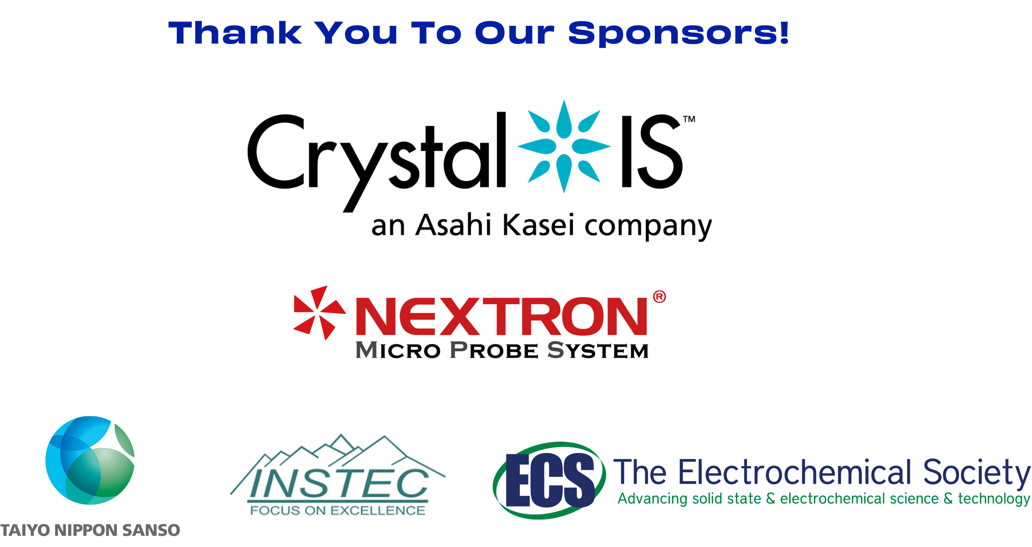 Sponsor List